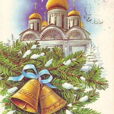 Схема вышивки «советская открытка»