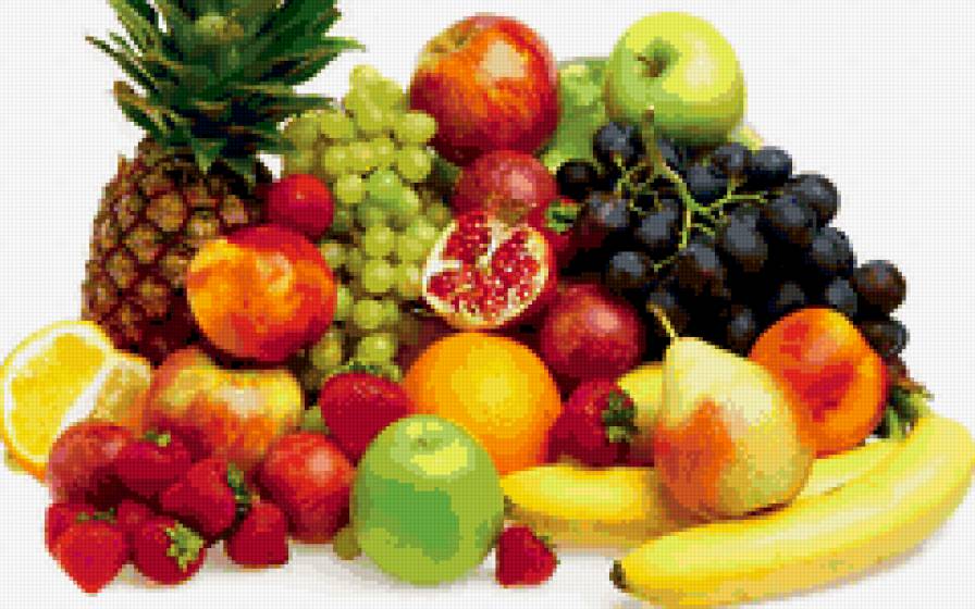 свежие фрукты - натюрморт, кухня, фрукты - предпросмотр