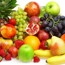 Схема вышивки «свежие фрукты»