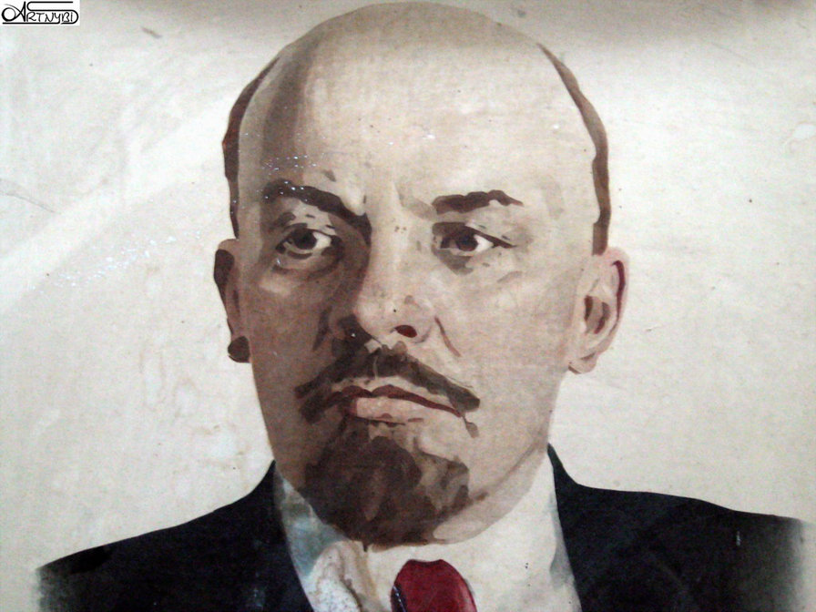 Ленин Владимр Ильич - вышивка крестом, ленин, схема - оригинал