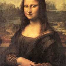 Оригинал схемы вышивки «"Мона Лиза (Джаконда)" Леонардо да Винчи» (№369125)