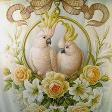Оригинал схемы вышивки «попугаи» (№375596)