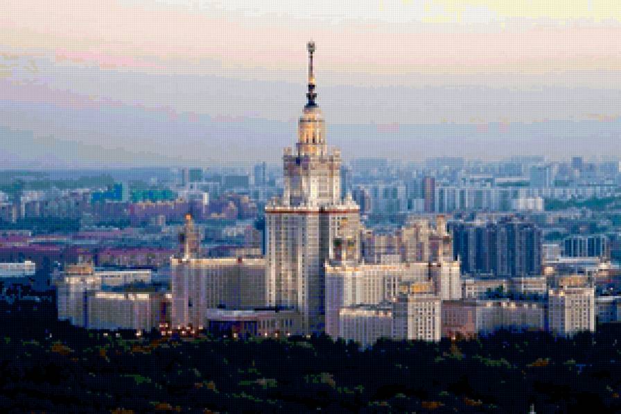 Москва утром - предпросмотр