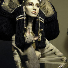 Схема вышивки «египетская царица»