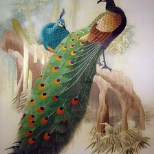 Схема вышивки «серия "птицы"»