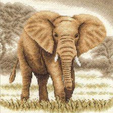 Схема вышивки «Слоны 3»