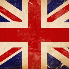Схема вышивки «Британский флаг»