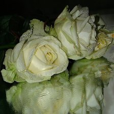 Оригинал схемы вышивки «розы» (№410044)