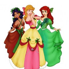 Схема вышивки «принцессы»