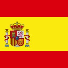 Схема вышивки «Флаг Испании»