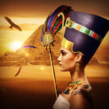 Оригинал схемы вышивки «Царица Египта» (№426925)