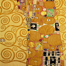 Схема вышивки «Климт Фрагмент картины»