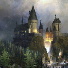 Схема вышивки «Волшебный мир Гарри Поттера»
