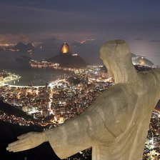 Схема вышивки «Ночь в Рио»