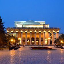 Схема вышивки «Оперный Театр Новосибирска»