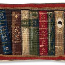 Схема вышивки «подушка книги»
