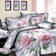 Схема вышивки «постель-розы»