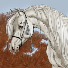 Схема вышивки «красивые лошади (подборка)»