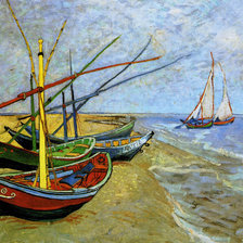 Лодки Ван гог