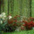 Предпросмотр схемы вышивки «пейзаж с тюльпанами» (№483876)