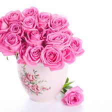 Оригинал схемы вышивки «розовые розы» (№510900)
