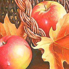 Оригинал схемы вышивки «Два яблока» (№516255)