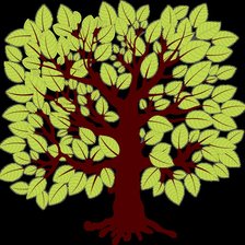Схема вышивки «Дерево»
