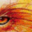 Предпросмотр схемы вышивки «Огненная лиса» (№530630)