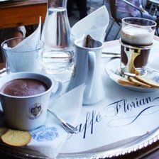 Схема вышивки «Кафе Florian, Венеция»