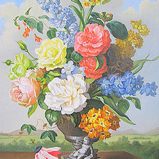 Оригинал схемы вышивки «Букет цветов» (№536737)