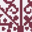Предпросмотр схемы вышивки «кленовый лист» (№537433)