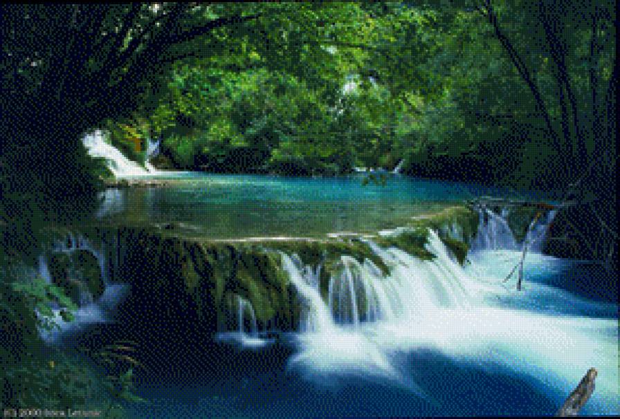 водопад - водопад, вода, природа - предпросмотр