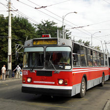 Схема вышивки «В память о троллейбусных системах Краснодара»