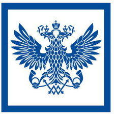 Схема вышивки «Логотип Почта России часть2»