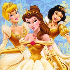 Схема вышивки «3 принцессы»