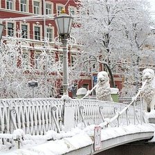 зимний мостик