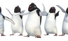 Схема вышивки «Веселые пингвины»