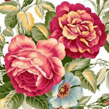 Оригинал схемы вышивки «розы» (№578734)