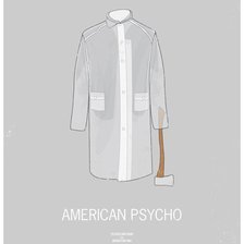 Схема вышивки «Америкнский психопат»