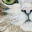 Предпросмотр схемы вышивки «кошачий портрет» (№593918)