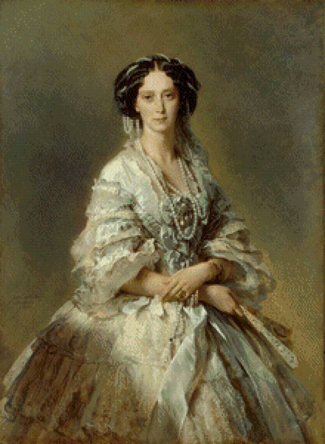 Портрет - императрица, портрет, картина - предпросмотр