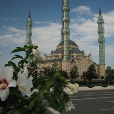 Схема вышивки «Сердце Чечни»