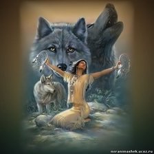 волки и шаманка