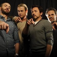 Схема вышивки «The Avengers»