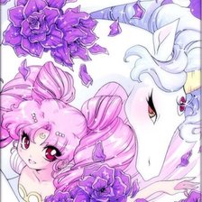 Схема вышивки «Sailor Chibi Moon»