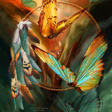 Оригинал схемы вышивки «Дух бабочки (Carol Cavalaris)» (№631642)