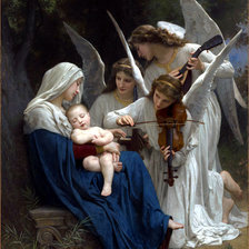 Оригинал схемы вышивки «Song of the Angels» (№643112)