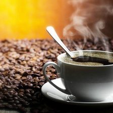 Схема вышивки «чашка с кофе»