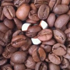 Схема вышивки «кофейнные зерна»