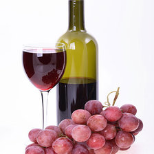 Схема вышивки «виноград и вино»
